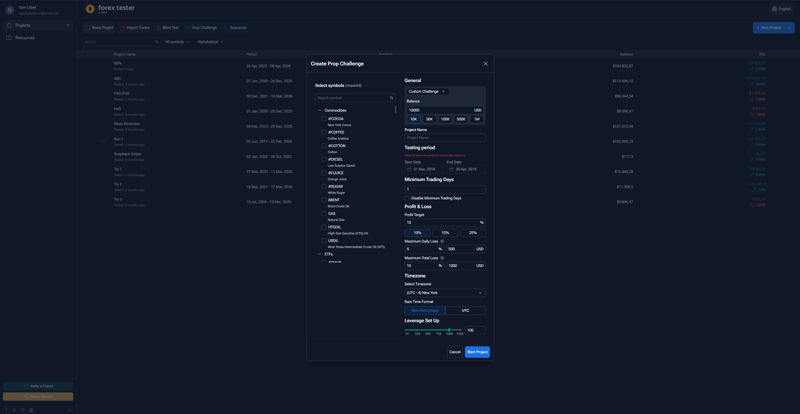 Forex Tester Online screenshot 3